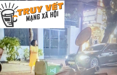 Người phụ nữ đi xe sang, đá thùng rác ở Nha Trang gây "bão" mạng xã hội