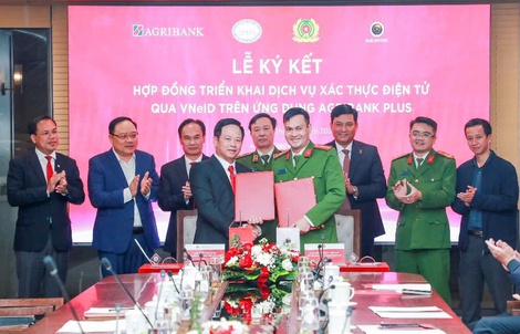 Agribank và RAR hợp tác triển khai xác thực điện tử qua VNeID