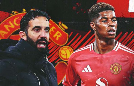 HLV Amorim đưa điều kiện để Rashford trở lại