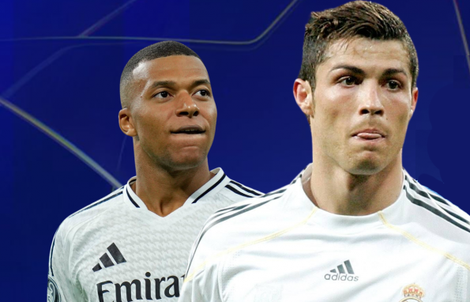 Mbappe ghi nhiều bàn hơn Ronaldo ở nửa mùa đầu tiên tại Madrid nhưng...