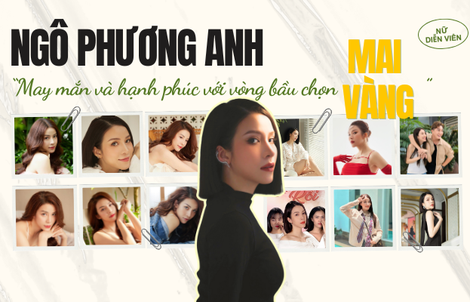 Ngô Phương Anh: “May mắn và hạnh phúc với vòng bầu chọn Mai Vàng”