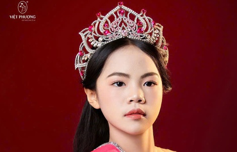 Nguyễn Phương Trà đoạt vương miện Queen Kid international 2024