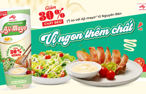 ‘Giải mã’ Xốt Mayonnaise Aji-mayo® phiên bản ít béo