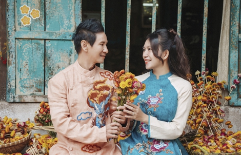 Lý Hải - Minh Hà rộn ràng với sắc Xuân Giáp Thìn