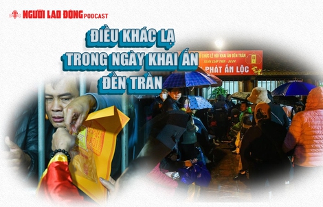 Điều khác lạ trong ngày khai ấn Đền Trần