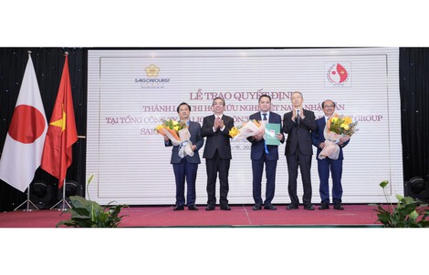 Thành lập Chi hội Hữu nghị Việt Nam - Nhật Bản tại Saigontourist Group