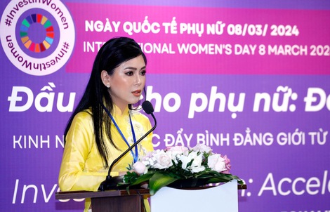 CEO IPPG phát biểu tại diễn đàn của UN Women nhân ngày Quốc tế Phụ nữ