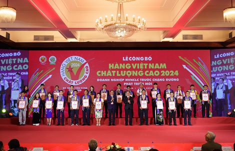 Vedan Việt Nam được trao tặng chứng nhận “hàng Việt Nam chất lượng cao” năm 2024