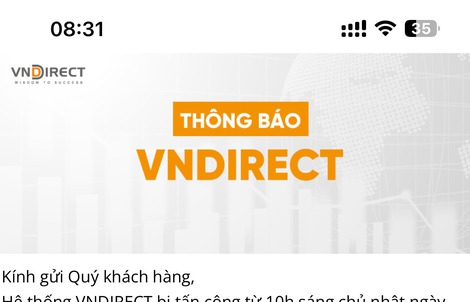 Lãnh đạo Ủy ban Chứng khoán nói về việc VNDirect bị tấn công