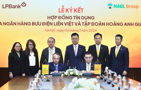 LPBank dành 5.000 tỉ đồng cho HAGL Group ưu tiên phát triển nông nghiệp xanh