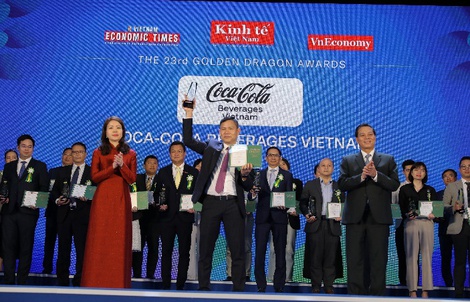 Coca-Cola Việt Nam được vinh danh tại giải Rồng Vàng 2024