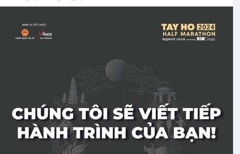 Vận động viên ngừng tim tại giải chạy Tay Ho Marathon không qua khỏi