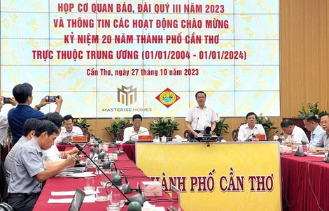 Bộ Tư pháp: Quy chế họp báo của TP Cần Thơ chưa phù hợp quy định