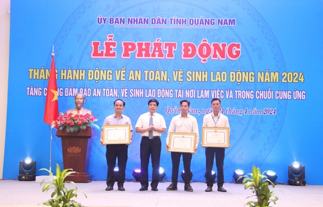 Quảng Nam phát động Tháng hành động về an toàn, vệ sinh lao động