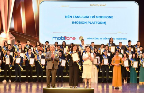 MobiFone nhận 5 giải thưởng, ghi dấu ấn tại Sao Khuê 2024