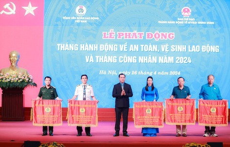 Phát động Tháng hành động về an toàn, vệ sinh lao động và Tháng Công nhân