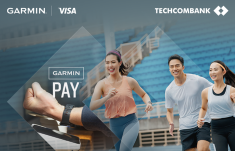 Techcombank mang trải nghiệm thanh toán một chạm Garmin Pay đến với người dùng