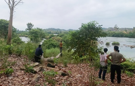 Sau 2 cán bộ đuối nước, thêm một thanh niên mất tích trên sông Pô Cô