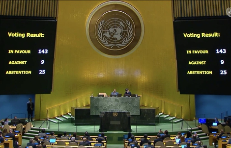 Liên Hiệp Quốc thông qua Nghị quyết mang tính lịch sử đối với Nhà nước Palestine