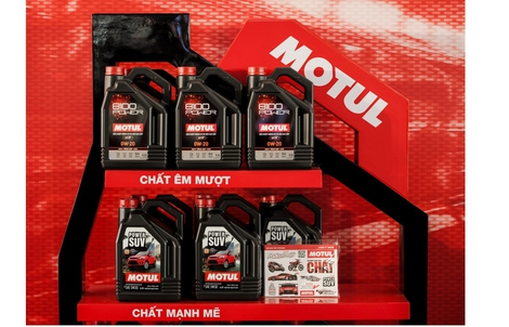 Motul ra mắt sản phẩm mới và kích hoạt chuỗi sự kiện "chất" 2024