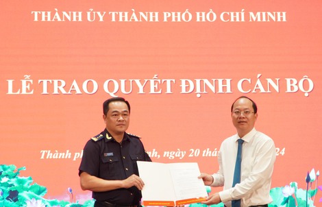 Ông Nguyễn Hoàng Tuấn làm Bí thư Đảng ủy Cục Hải quan TP HCM