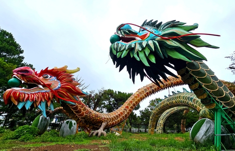 Chủ đầu tư nói gì khi lắp đặt cặp linh vật rồng không phép ở Đà Lạt?