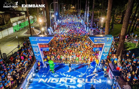 Ho Chi Minh City Night Run Eximbank lan tỏa tinh thần năng động và “bứt phá” đến cộng đồng