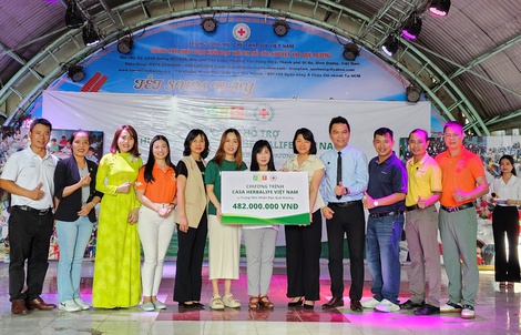 Casa Herbalife Việt Nam cung cấp dinh dưỡng cho hàng ngàn trẻ em khó khăn