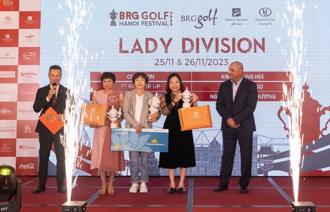 BRG Golf Hanoi Festival để lại ấn tượng sâu đậm trong lòng golf thủ quốc tế