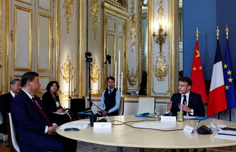 Tiết lộ cuộc gặp giữa 3 nhà lãnh đạo Pháp, châu Âu và Trung Quốc