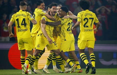 Loại "đại gia" PSG, Dortmund vào chung kết Champions League