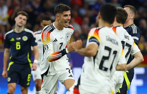 Khai mạc Euro 2024: Chủ nhà Đức đè bẹp Scotland trận cầu 6 bàn thắng