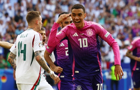 Đánh bại Hungary, tuyển Đức xuất sắc vượt vòng bảng Euro 2024