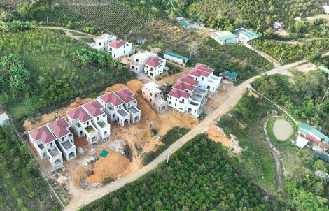 Kết luận ban đầu về 22 căn nhà không phép trên đồi ở Lâm Đồng
