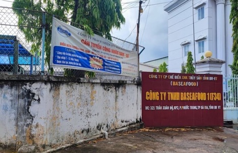 Công ty TNHH Baseafood 1 bị phạt hơn nửa tỉ đồng
