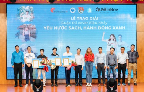 AB InBev trao giải cuộc thi cover điệu nhảy “Yêu nước sạch, hành động xanh”