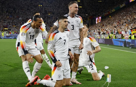 Euro 2024: Thắng kịch tính Đan Mạch, chủ nhà Đức tiến thẳng vào tứ kết