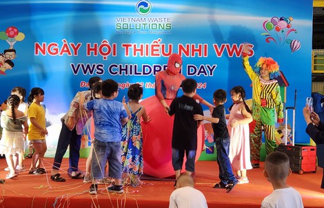 Ngày hội thiếu nhi dành cho con của công nhân viên VWS