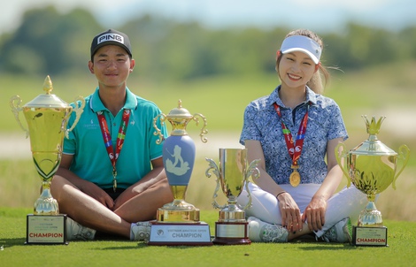 Nguyễn Anh Minh vô địch Giải Golf nghiệp dư nam quốc gia mở rộng 2024