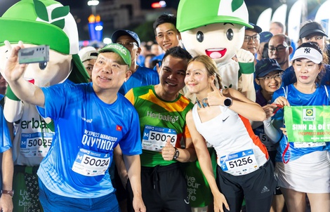 Herbalife người bạn đồng hành tại giải VnExpress Marathon Quy Nhơn 2024 