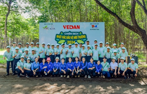 Vedan Việt Nam phát động chiến dịch “Nhặt rác bảo vệ môi trường 2024”