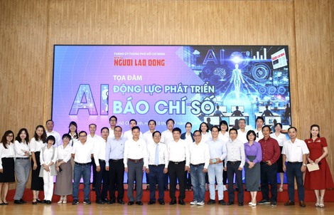Báo Người Lao Động tổ chức tọa đàm "AI – Động lực phát triển báo chí số"