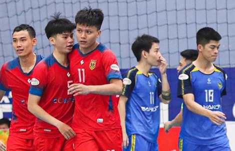 Á quân gây sốc vòng  11 giải futsal VĐQG