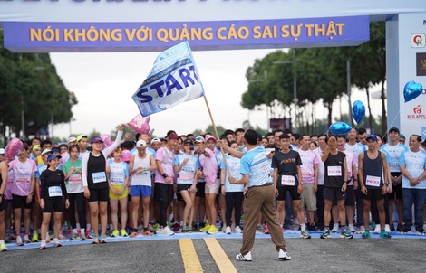 Lan tỏa thông điệp "Nói không với quảng cáo sai sự thật" tại HAA CHARITY RUN 2024