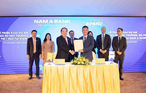 Nam A Bank triển khai dự án quản lý rủi ro môi trường, xã hội và quản trị - ESG