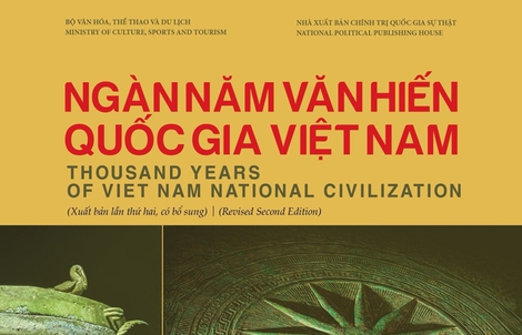 Sách song ngữ Việt - Anh về bảo vật quốc gia Việt Nam