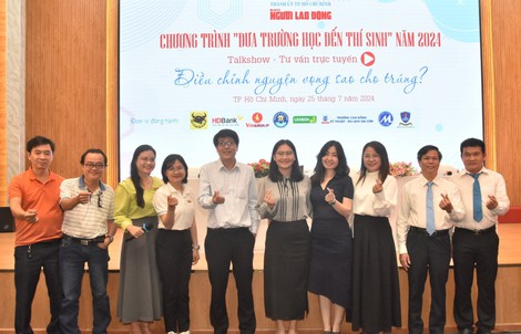 Talkshow – giao lưu trực tuyến “Điều chỉnh nguyện vọng sao cho trúng?”: Thiết thực, bổ ích