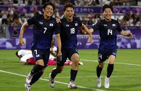 Bóng đá nam Olympic 2024: Nhật Bản và Pháp sớm vào tứ kết