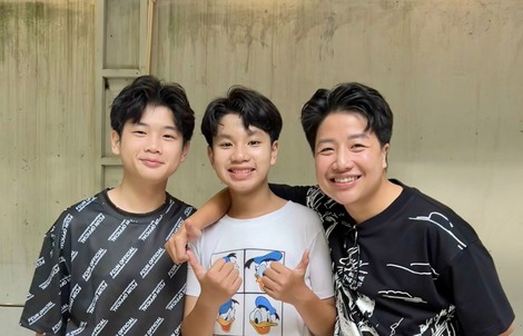 "Hot boy" ảo thuật gia nhí Bảo Long đóng phim