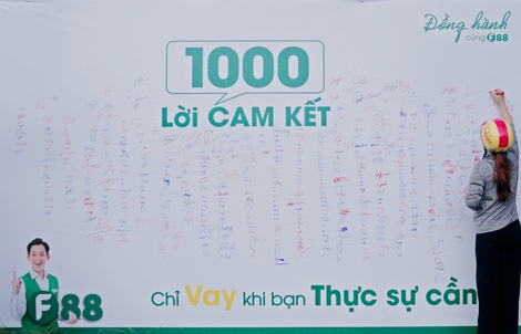 1.000 lời cam kết "Chỉ vay khi thực sự cần"